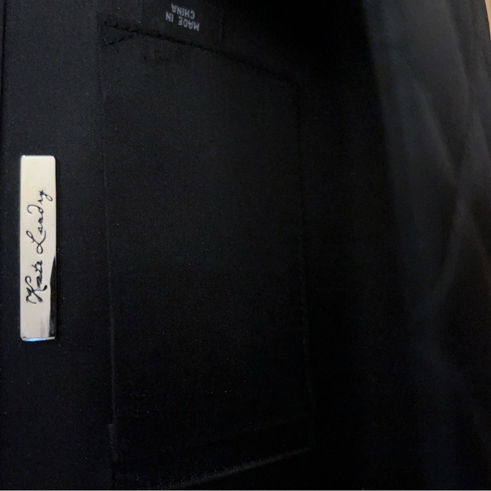 Kate Landry Chanel black quilted bag, Sophisticated Black Quilted Clutch - Picture 10 of 12